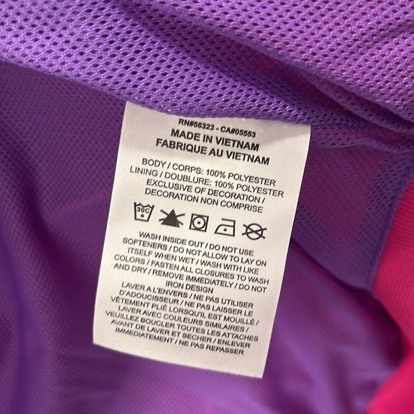 Nike Windrunner Pink Purple Windbreaker Rain Jacket Men’s Large Women’s L/XL NWT - Picture 14 of 14